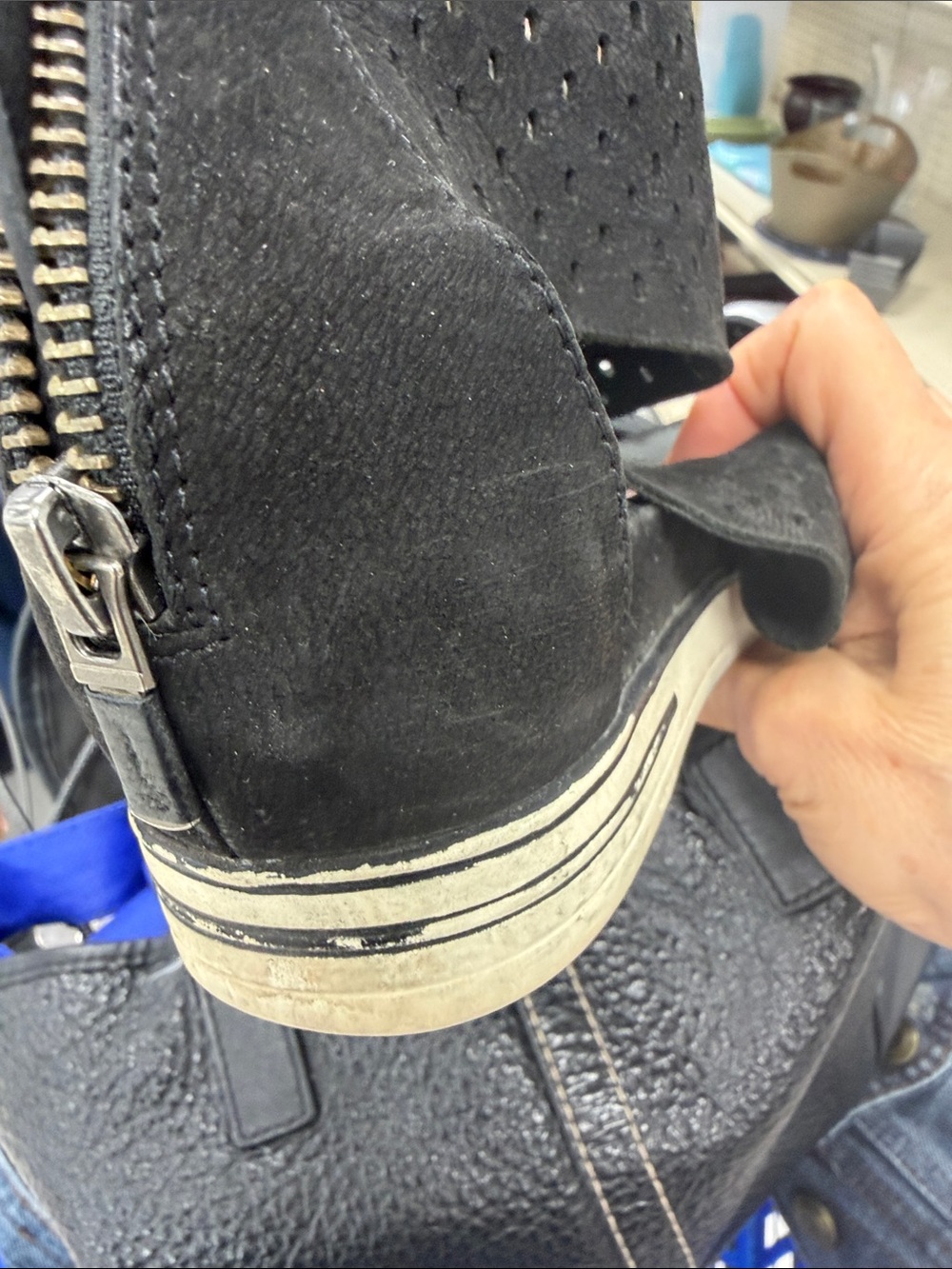 Eileen Fisher Perforated Wrap Sandals - Women - Picture 4 of 4